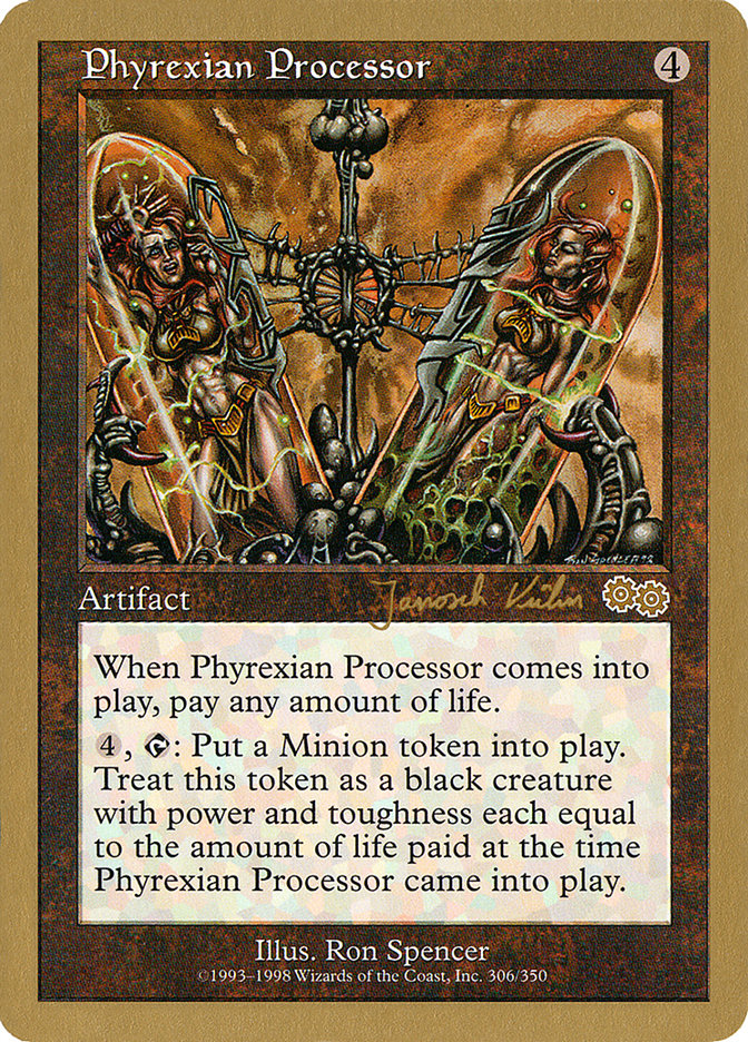 Phyrexian Processor (Janosch Kuhn) [World Championship Decks 2000] | Deep Dive Games St. Marys