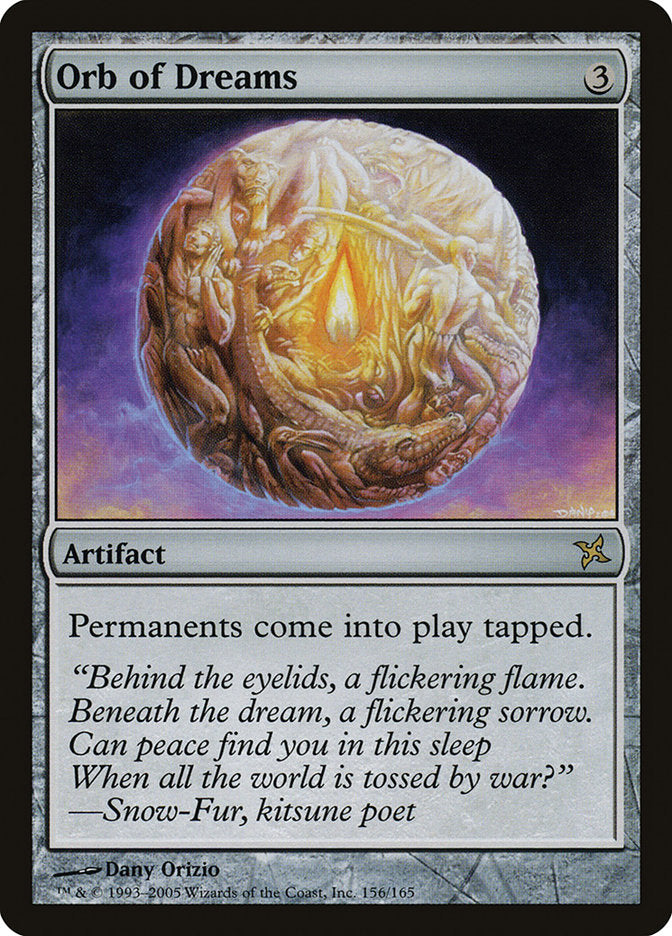 Orb of Dreams [Betrayers of Kamigawa] | Deep Dive Games St. Marys