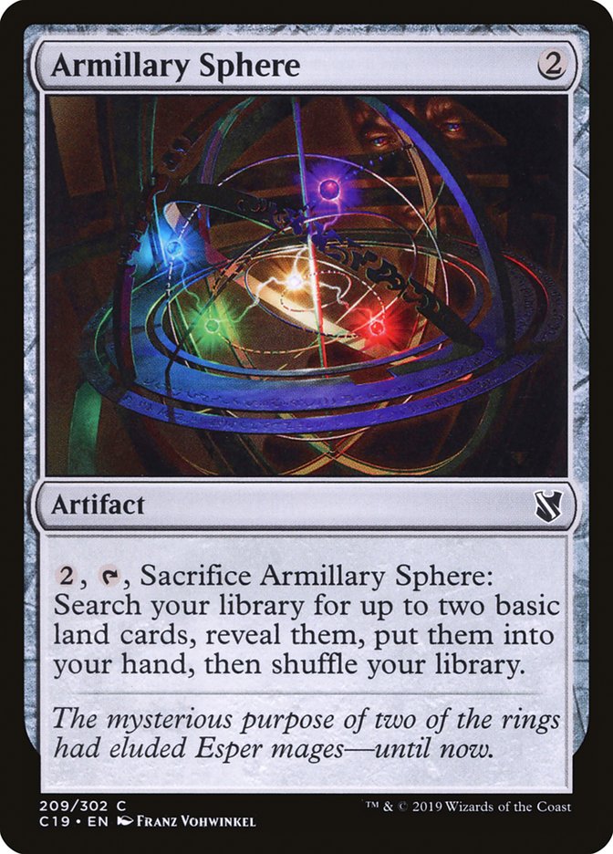 Armillary Sphere [Commander 2019] | Deep Dive Games St. Marys