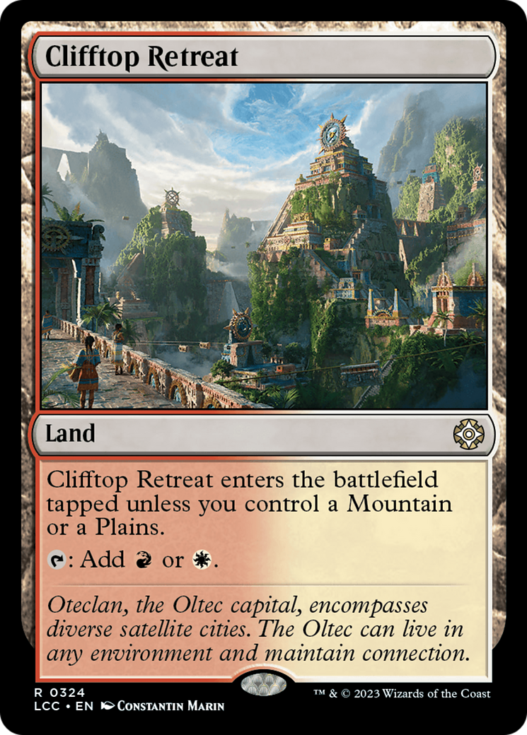 Clifftop Retreat [The Lost Caverns of Ixalan Commander] | Deep Dive Games St. Marys