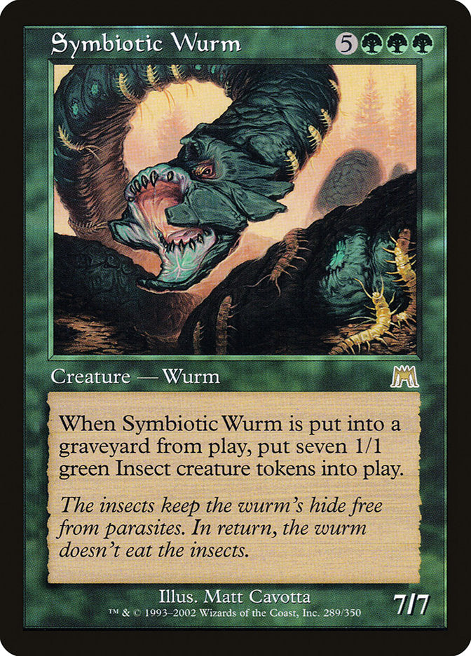 Symbiotic Wurm [Onslaught] | Deep Dive Games St. Marys