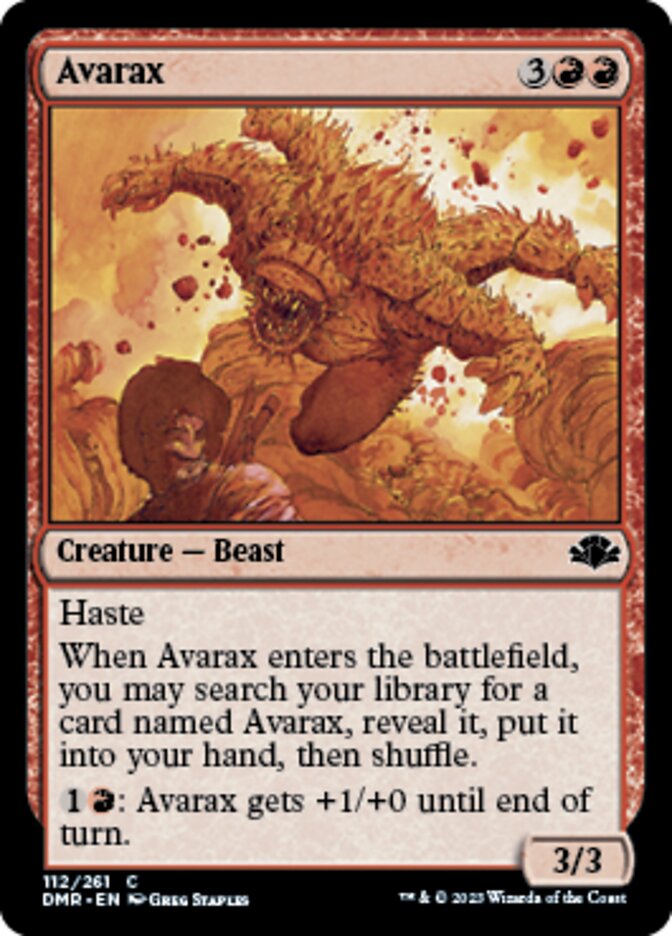 Avarax [Dominaria Remastered] | Deep Dive Games St. Marys