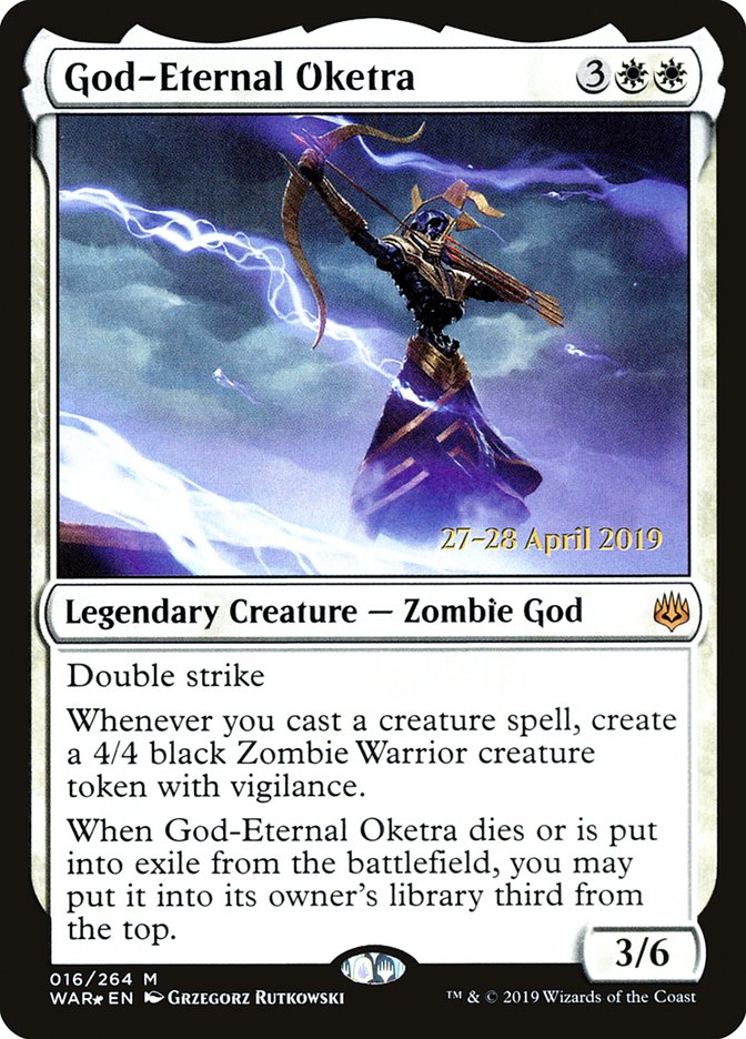 God-Eternal Oketra [War of the Spark Prerelease Promos] | Deep Dive Games St. Marys