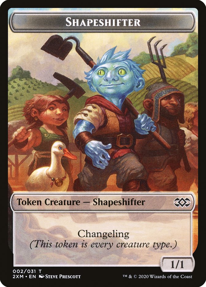 Shapeshifter Token [Double Masters Tokens] | Deep Dive Games St. Marys