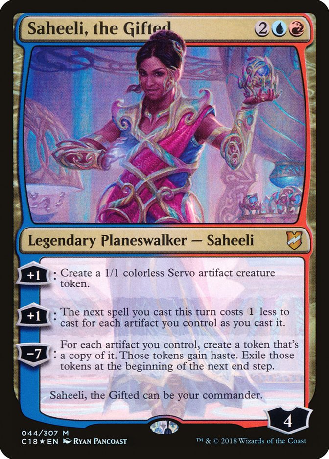 Saheeli, the Gifted [Commander 2018] | Deep Dive Games St. Marys