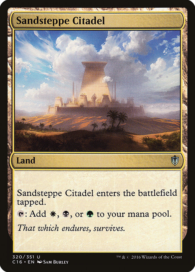 Sandsteppe Citadel [Commander 2016] | Deep Dive Games St. Marys