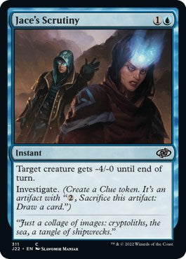 Jace's Scrutiny [Jumpstart 2022] | Deep Dive Games St. Marys