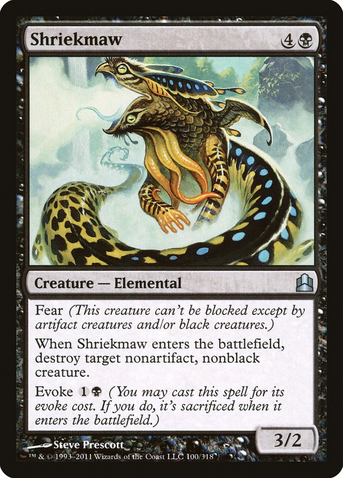 Shriekmaw [Commander 2011] | Deep Dive Games St. Marys