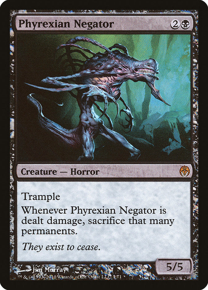 Phyrexian Negator [Duel Decks: Phyrexia vs. the Coalition] | Deep Dive Games St. Marys