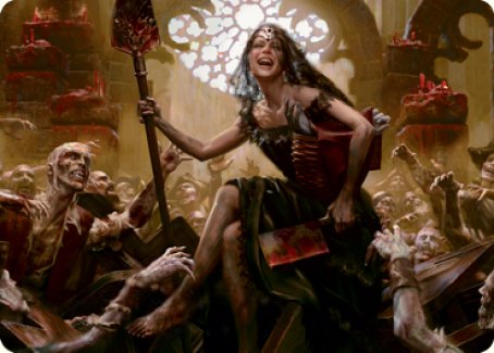 Gisa, Glorious Resurrector Art Card [Innistrad: Midnight Hunt Art Series] | Deep Dive Games St. Marys