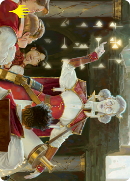 Professor of Symbology Art Card (Gold-Stamped Signature) [Strixhaven: School of Mages Art Series] | Deep Dive Games St. Marys