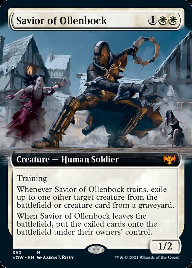 Savior of Ollenbock (Extended Art) [Innistrad: Crimson Vow] | Deep Dive Games St. Marys