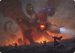 Tiamat Art Card [Dungeons & Dragons: Adventures in the Forgotten Realms Art Series] | Deep Dive Games St. Marys