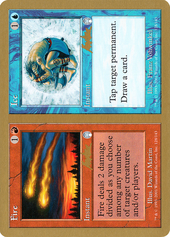 Fire // Ice (Brian Kibler) [World Championship Decks 2002] | Deep Dive Games St. Marys