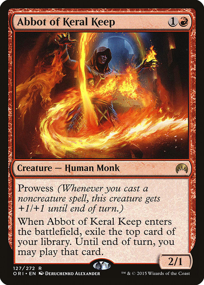 Abbot of Keral Keep [Magic Origins] | Deep Dive Games St. Marys