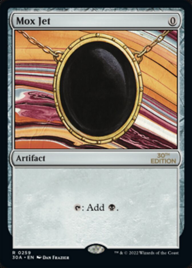 Mox Jet [30th Anniversary Edition] | Deep Dive Games St. Marys