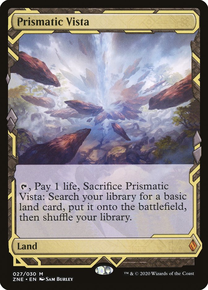 Prismatic Vista (Expeditions) [Zendikar Rising Expeditions] | Deep Dive Games St. Marys