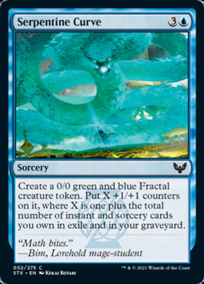 Serpentine Curve [Strixhaven: School of Mages] | Deep Dive Games St. Marys