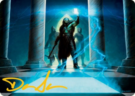 Sudden Insight Art Card (Gold-Stamped Signature) [Dungeons & Dragons: Adventures in the Forgotten Realms Art Series] | Deep Dive Games St. Marys