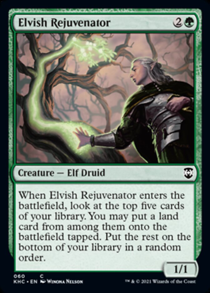 Elvish Rejuvenator [Kaldheim Commander] | Deep Dive Games St. Marys