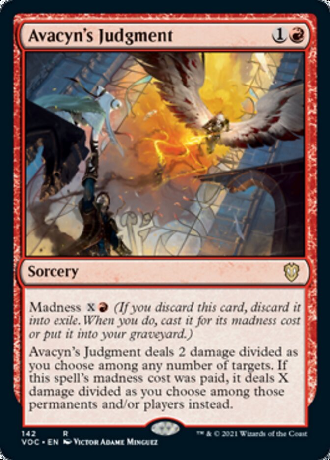 Avacyn's Judgment [Innistrad: Crimson Vow Commander] | Deep Dive Games St. Marys