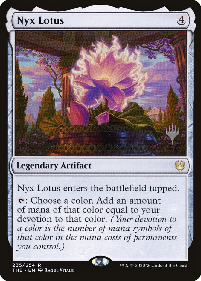 Nyx Lotus (Promo Pack) [Theros Beyond Death Promos] | Deep Dive Games St. Marys
