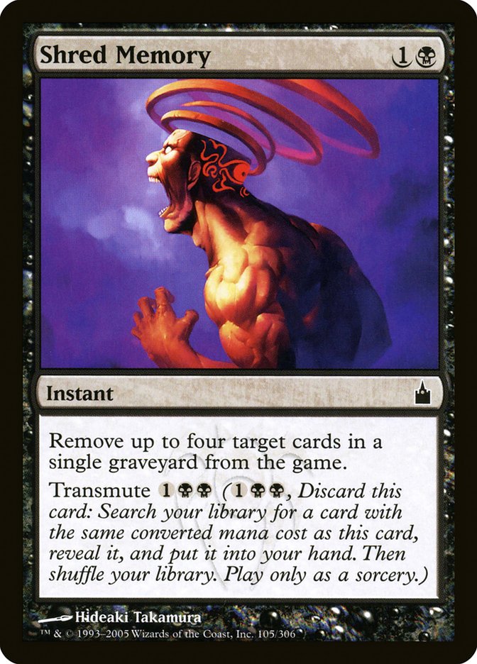Shred Memory [Ravnica: City of Guilds] | Deep Dive Games St. Marys
