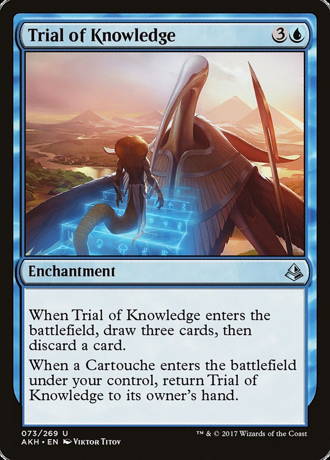 Trial of Knowledge [Amonkhet] | Deep Dive Games St. Marys