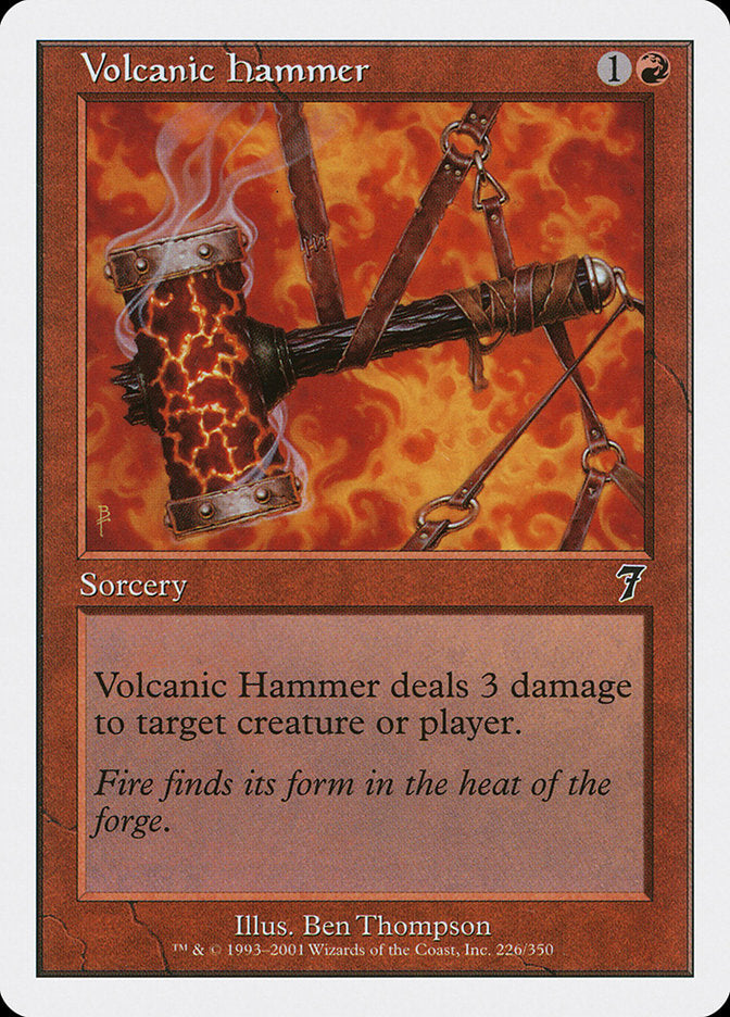 Volcanic Hammer [Seventh Edition] | Deep Dive Games St. Marys