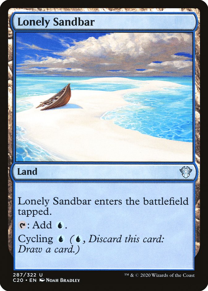 Lonely Sandbar [Commander 2020] | Deep Dive Games St. Marys