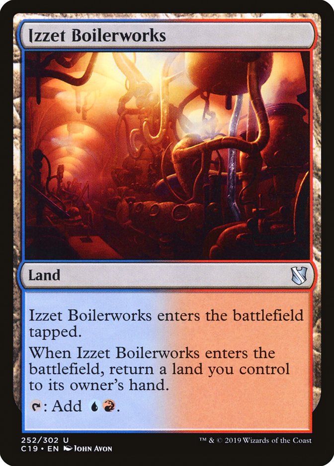 Izzet Boilerworks [Commander 2019] | Deep Dive Games St. Marys