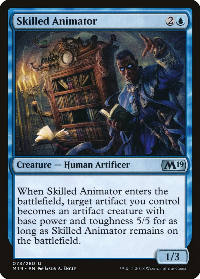 Skilled Animator [Core Set 2019] | Deep Dive Games St. Marys