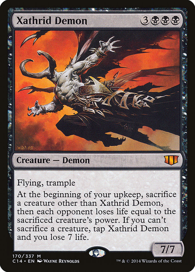 Xathrid Demon [Commander 2014] | Deep Dive Games St. Marys