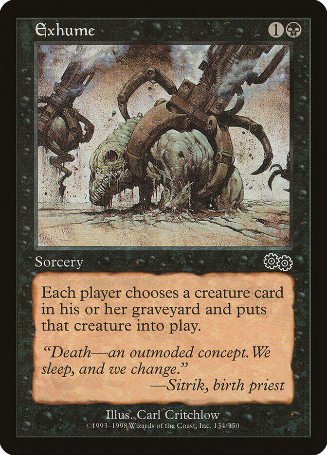Exhume [Urza's Saga] | Deep Dive Games St. Marys