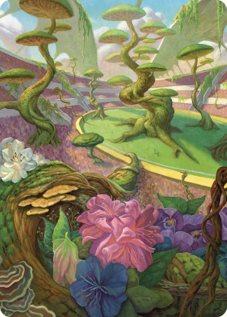 Undergrowth Stadium Art Card [Commander Masters Art Series] | Deep Dive Games St. Marys