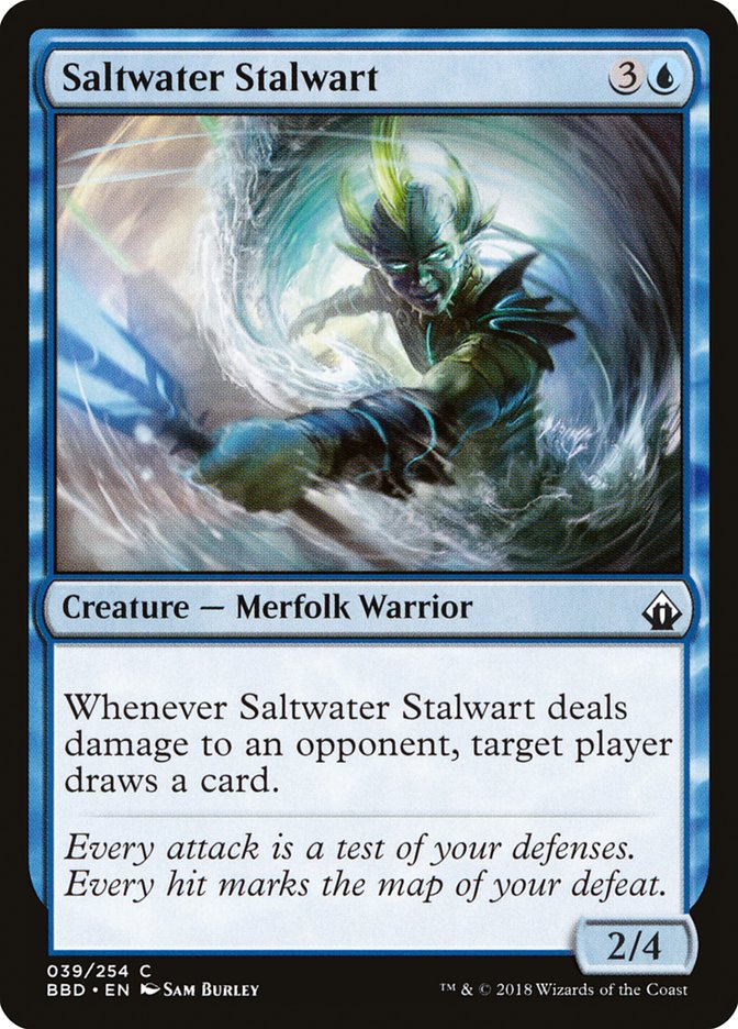 Saltwater Stalwart [Battlebond] | Deep Dive Games St. Marys