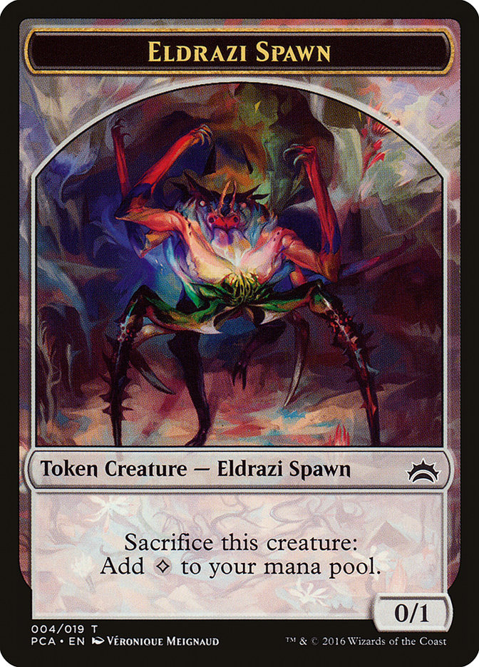 Eldrazi Spawn Token (004/019) [Planechase Anthology Tokens] | Deep Dive Games St. Marys