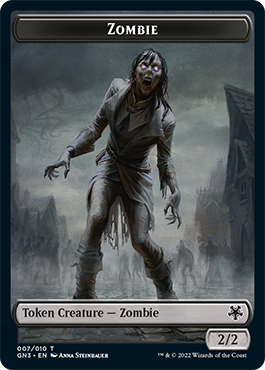 Zombie // Angel Double-Sided Token [Game Night: Free-for-All Tokens] | Deep Dive Games St. Marys