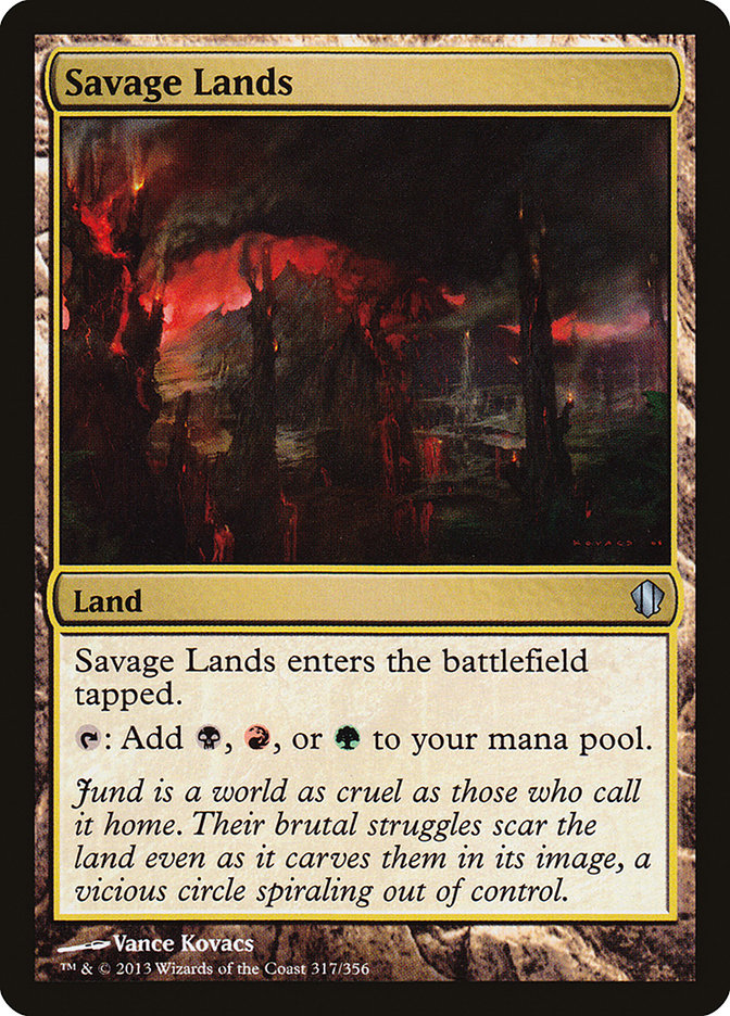 Savage Lands [Commander 2013] | Deep Dive Games St. Marys