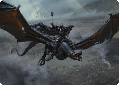 Lord of the Nazgul Art Card [The Lord of the Rings: Tales of Middle-earth Art Series] | Deep Dive Games St. Marys