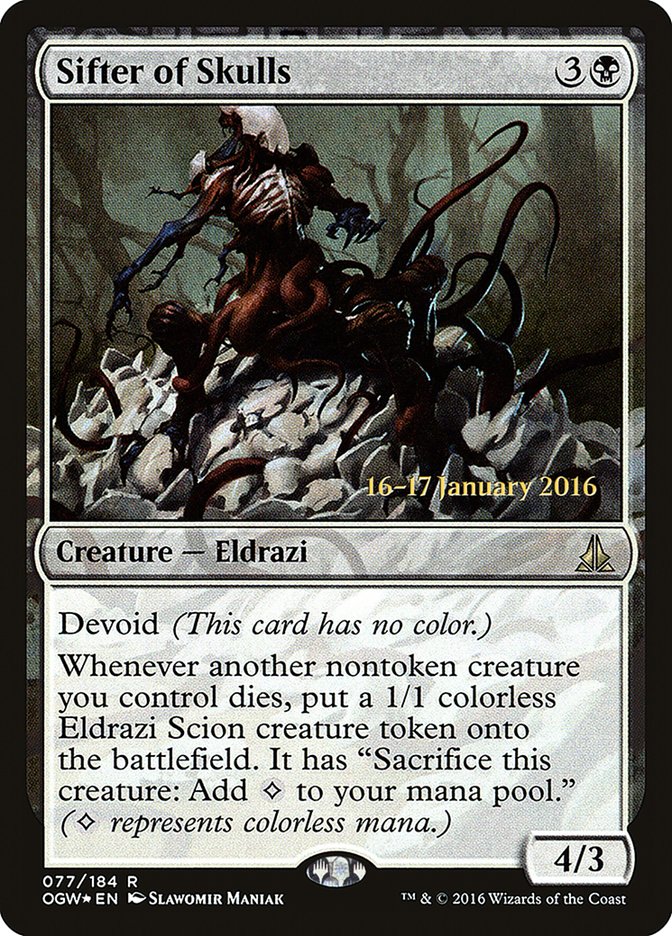 Sifter of Skulls [Oath of the Gatewatch Prerelease Promos] | Deep Dive Games St. Marys