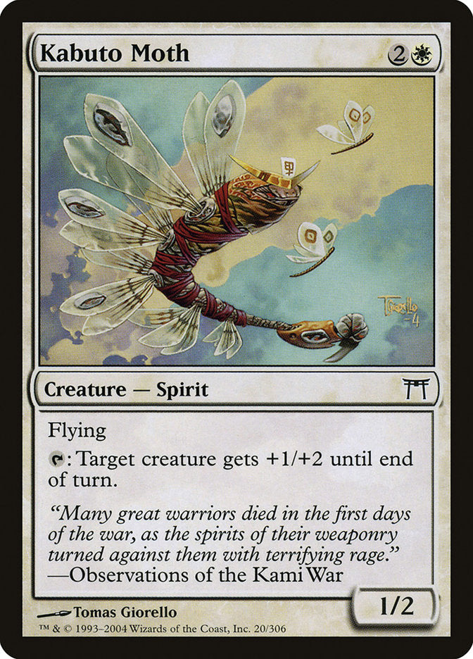 Kabuto Moth [Champions of Kamigawa] | Deep Dive Games St. Marys
