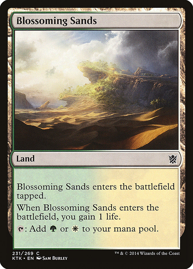 Blossoming Sands [Khans of Tarkir] | Deep Dive Games St. Marys