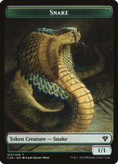 Beast (010) // Snake Double-Sided Token [Commander 2020 Tokens] | Deep Dive Games St. Marys