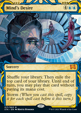 Mind's Desire (Foil Etched) [Strixhaven: School of Mages Mystical Archive] | Deep Dive Games St. Marys