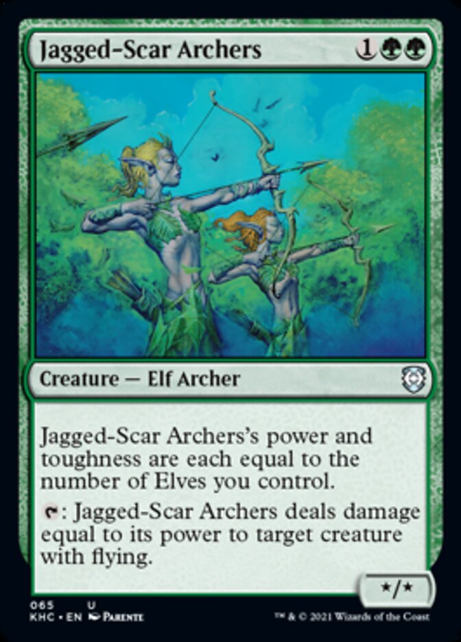 Jagged-Scar Archers [Kaldheim Commander] | Deep Dive Games St. Marys