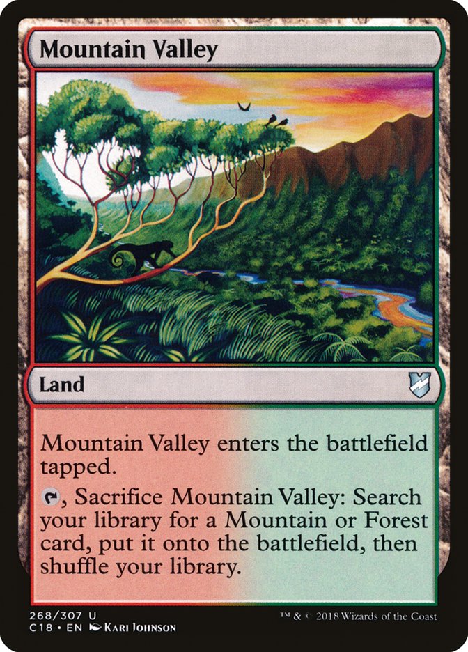 Mountain Valley [Commander 2018] | Deep Dive Games St. Marys