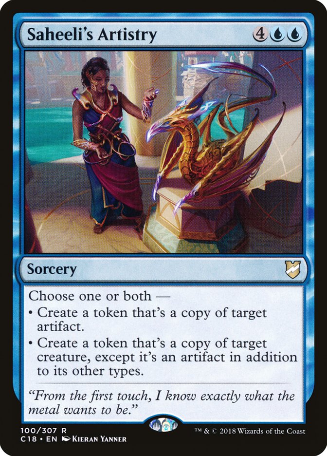 Saheeli's Artistry [Commander 2018] | Deep Dive Games St. Marys