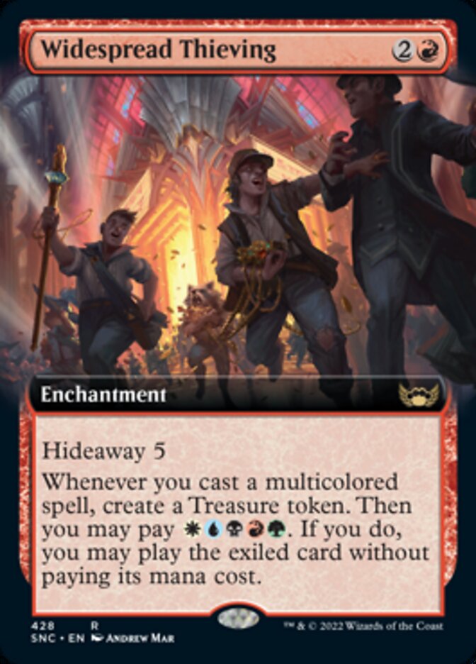 Widespread Thieving (Extended Art) [Streets of New Capenna] | Deep Dive Games St. Marys