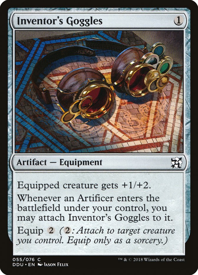 Inventor's Goggles [Duel Decks: Elves vs. Inventors] | Deep Dive Games St. Marys